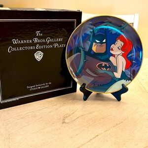 NWT Vintage WB Batman and Poison Ivy Collectors Plate
